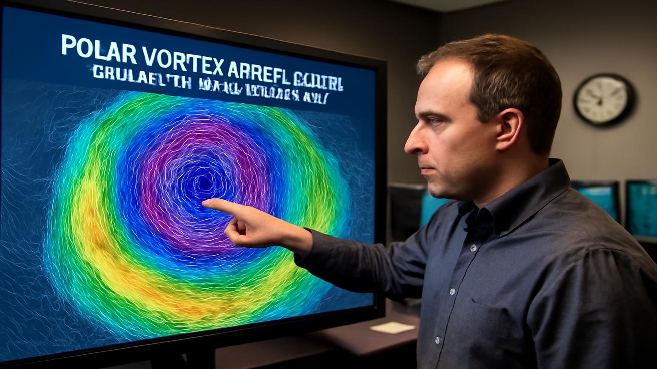 A polar vortex disruption is on the way and forecasters say the ...