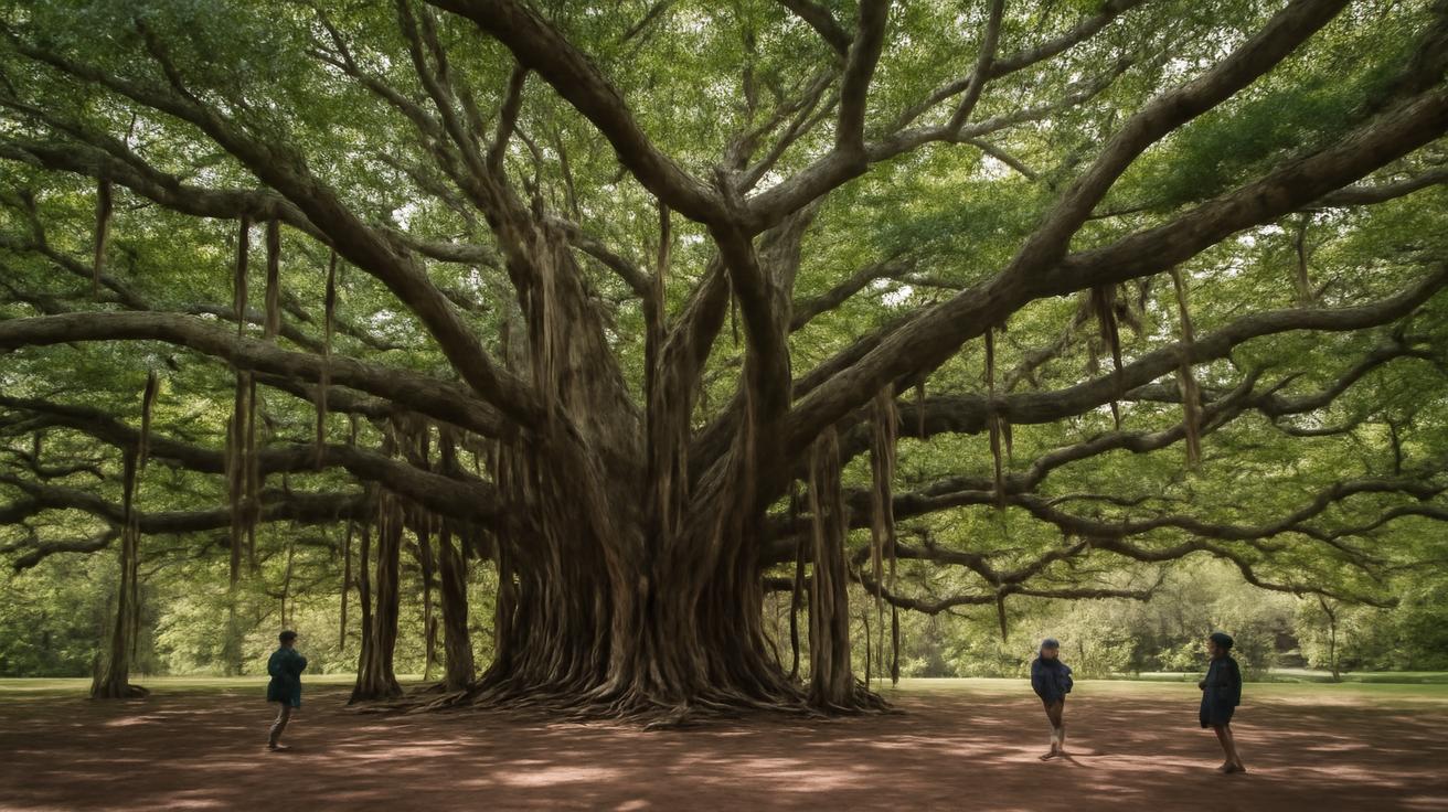 It looks like a forest but it’s a single tree: 8,500 m² wide, 20 metres ...
