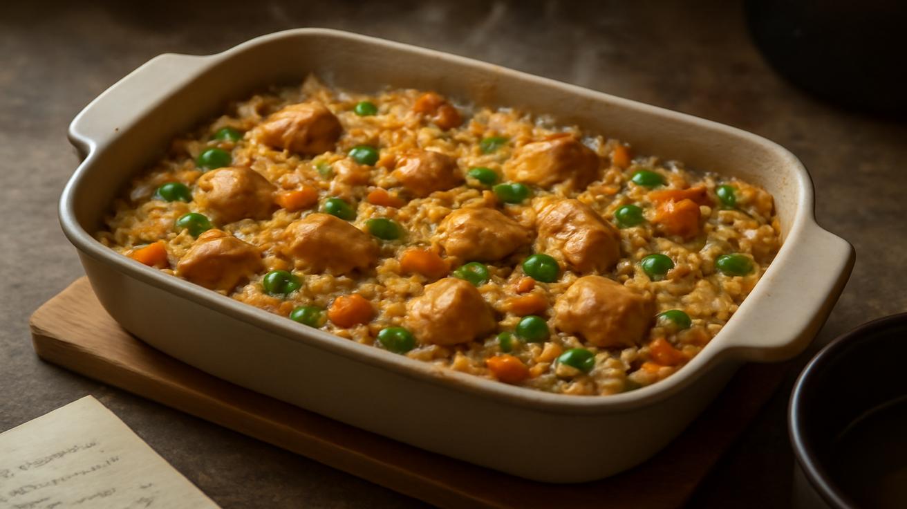 The oven-baked rice dish that cooks fully in broth without stirring ...