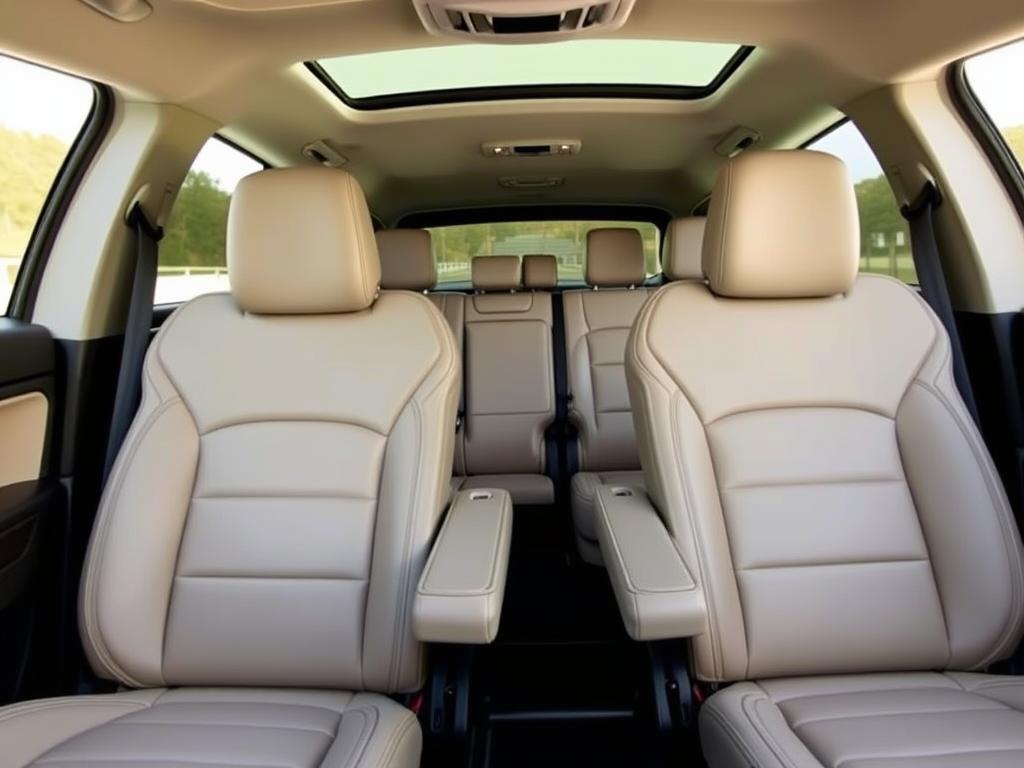 2025 Kia Sorento second-row captain's chairs