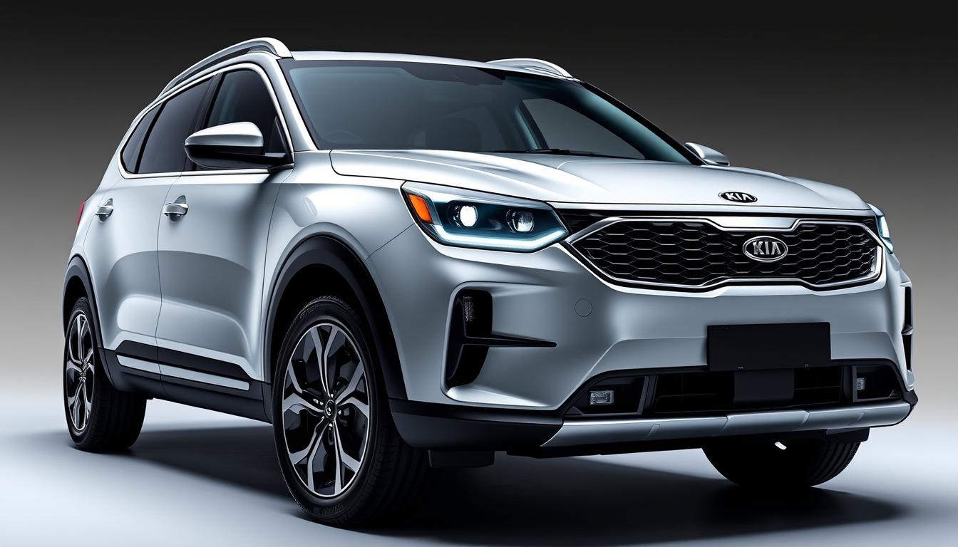 Kia Seltos 2025 front exterior view showing the redesigned grille and LED headlights